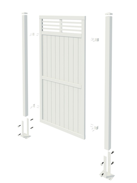 Palmako levegg Elke 1 180 x 180 cm